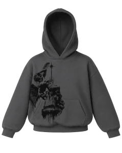 HELL HOODIE 1. (grey)