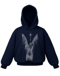 HELL HOODIE 2. (navy blue)