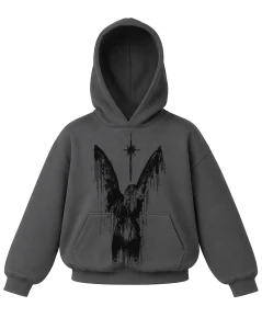 HELL HOODIE 2. (grey)