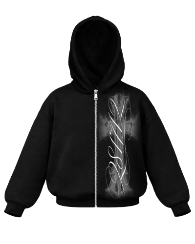 BLUZA 320GSM z miśkiem czarny zip.png