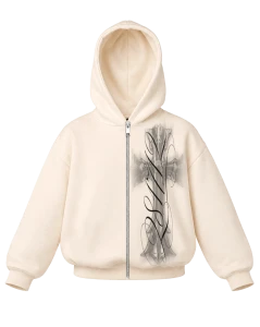 HELL ZIP HOODIE (coco)
